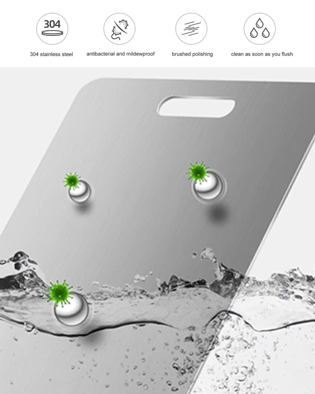 Premium Stainless Steel Cutting Board