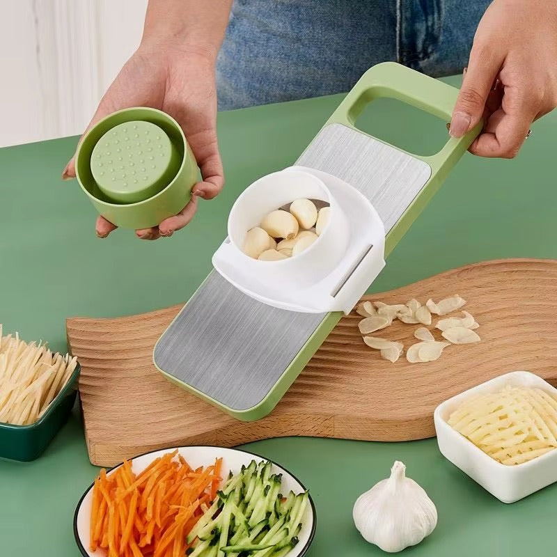5 in 1 Vegetable Cutter | Multi Blade Kitchen Chopping Tool