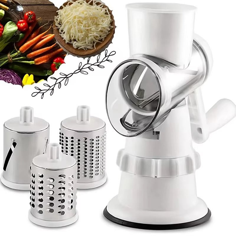 3 in 1 Manual Vegetable Cutter front view kitchen chopping tool