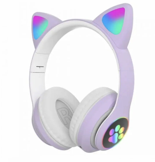LED Wireless Headphones with Mic | Clear Sound Control