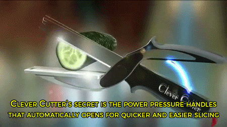 2-in-1 Clever Cutter – Smart Knife & Chopping Tool