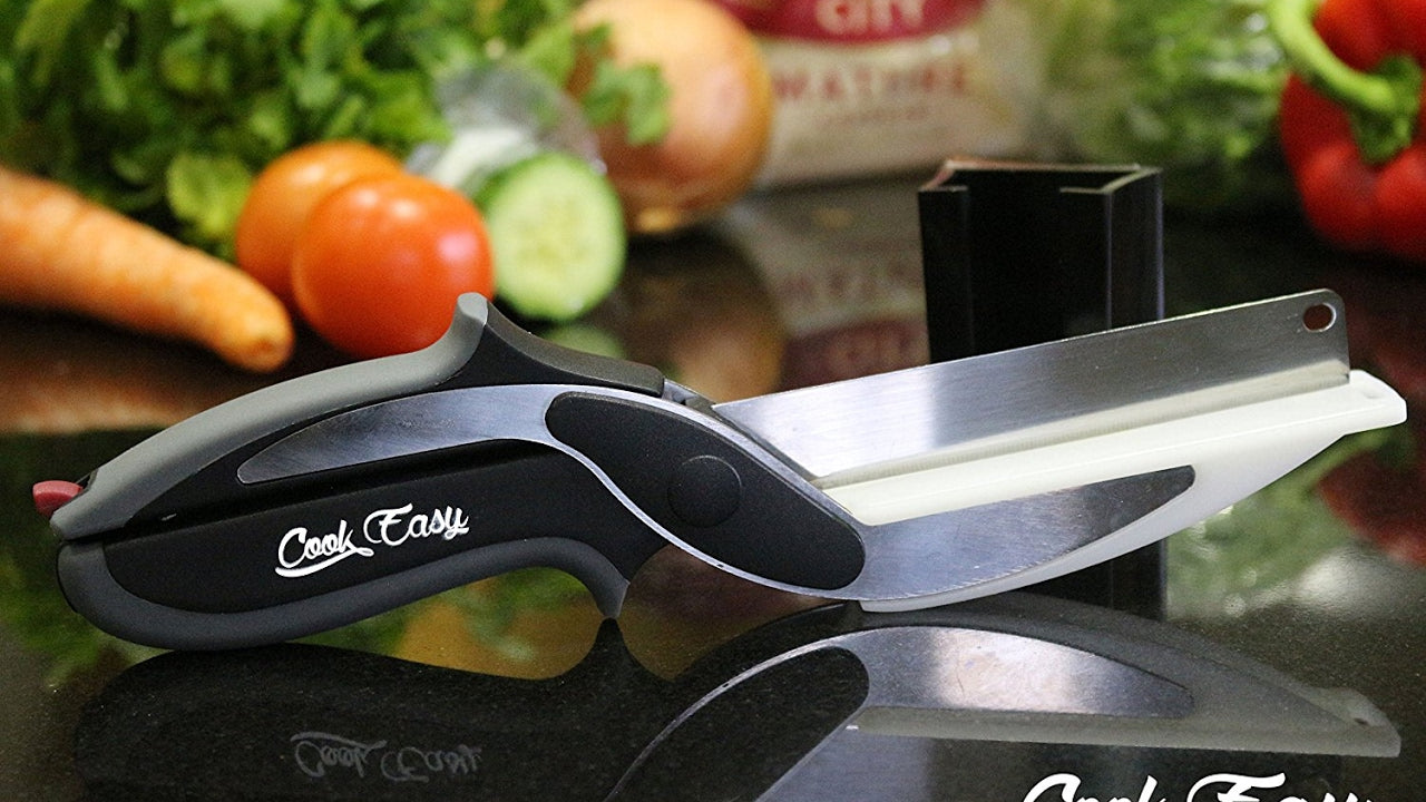 2-in-1 Clever Cutter – Smart Knife & Chopping Tool