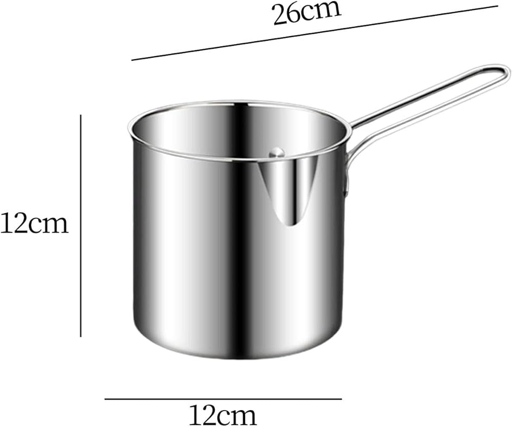 Stainless Steel Deep Frying Pot | Safe Kitchen Fryer
