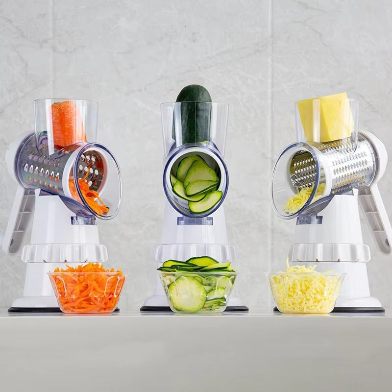 3 in 1 Manual Vegetable Cutter – Fast & Easy Chopping Tool