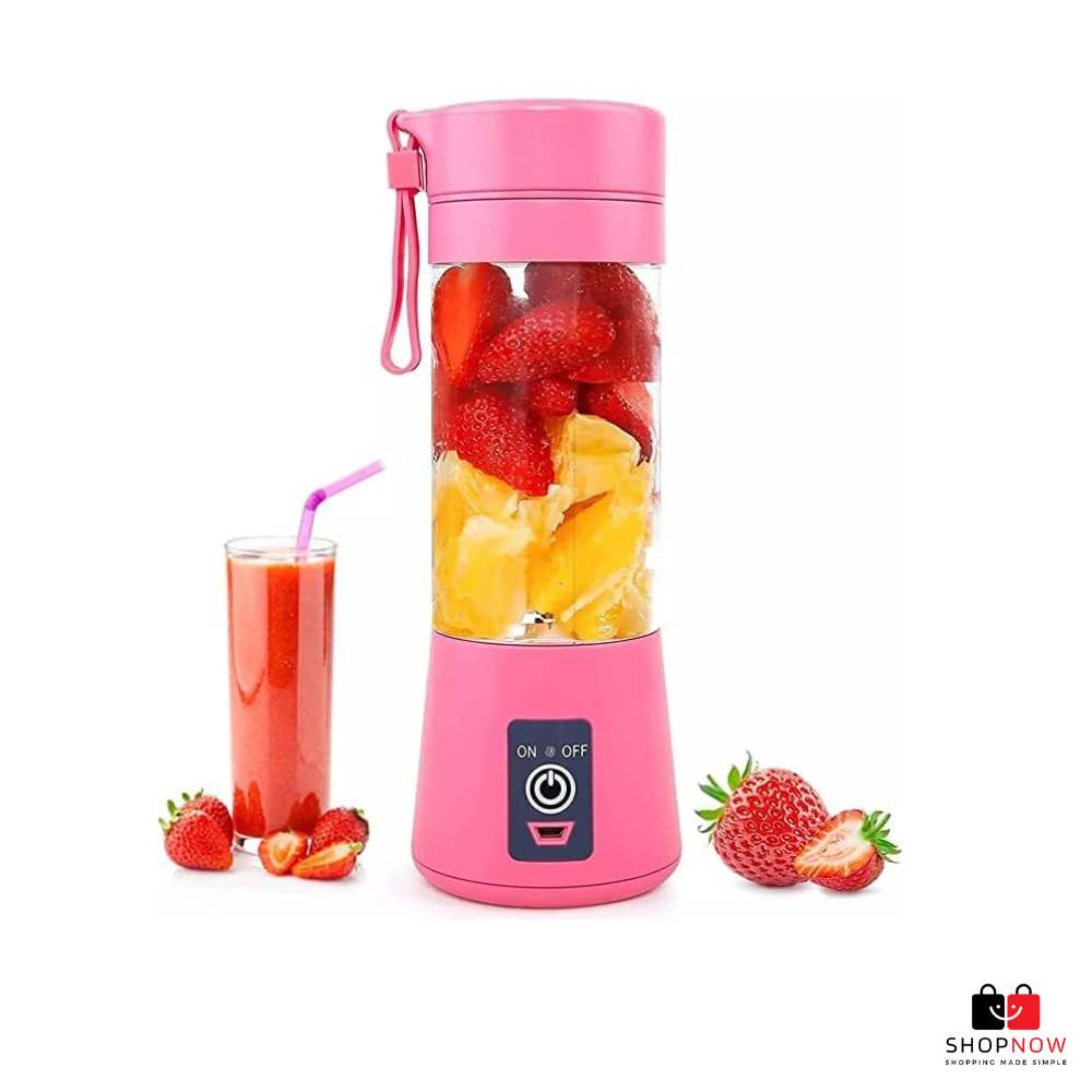 Mini Portable Juicer front view rechargeable fruit blender