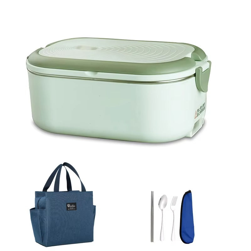 Portable Electric Lunch Box front view food heating container