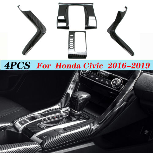 Honda Civic 2016-21 Carbon Gear Panel | Interior Upgrade